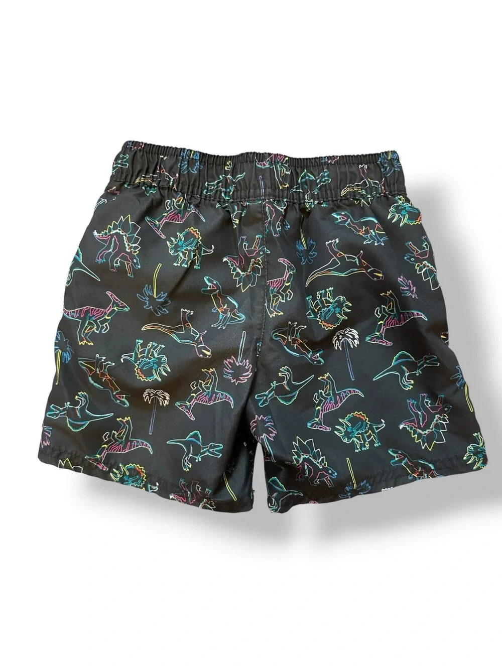 Cat & Jack | Neon Dinosaur Swim Trunk (5T) 🦕
